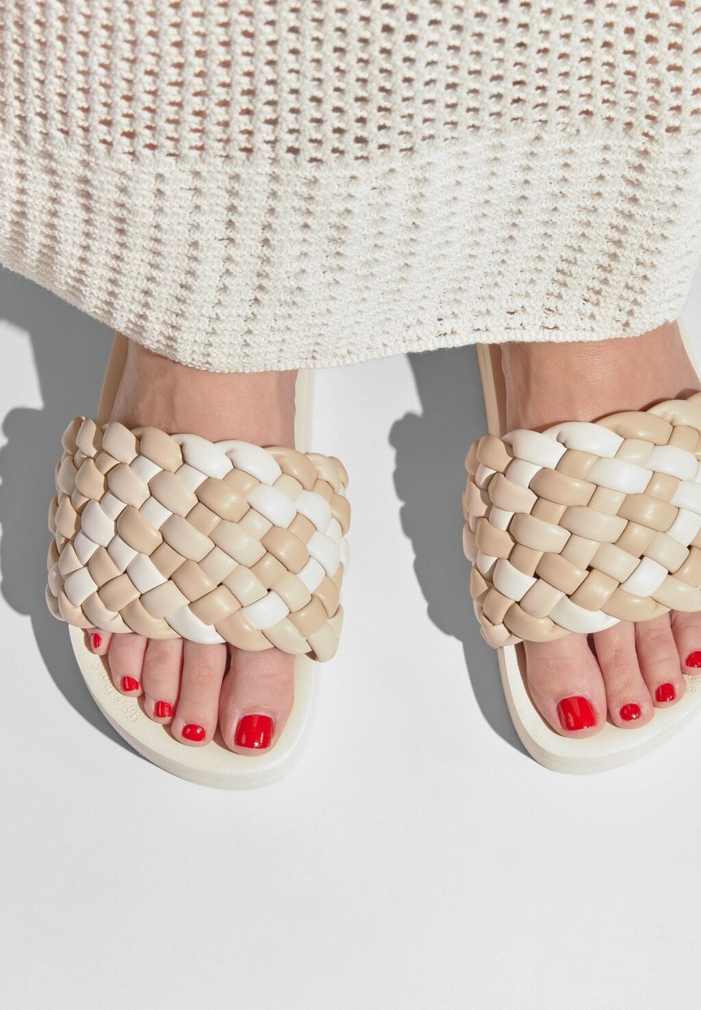 Мюли WEAVE HI flip*flop, песочный