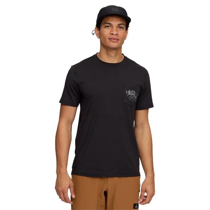 

Футболка с карманом для трейлраннинга Evo, Black - Seattle