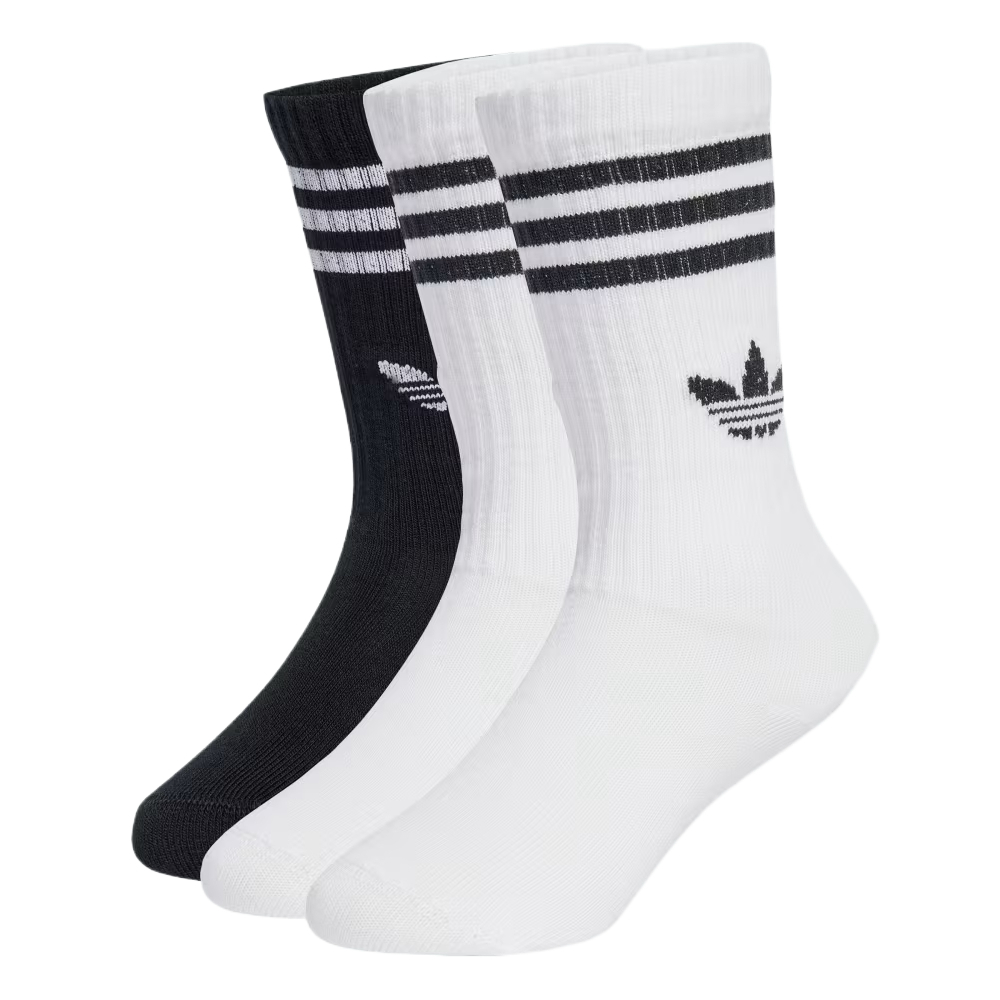 Носки 3 пары детские Adidas Originals, мультиколор — фото 3
