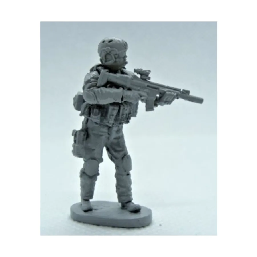 

Спецназ США со СКАР (наступление), Historical Miniatures (1:48) (Honourable Lead Boiler Suit)