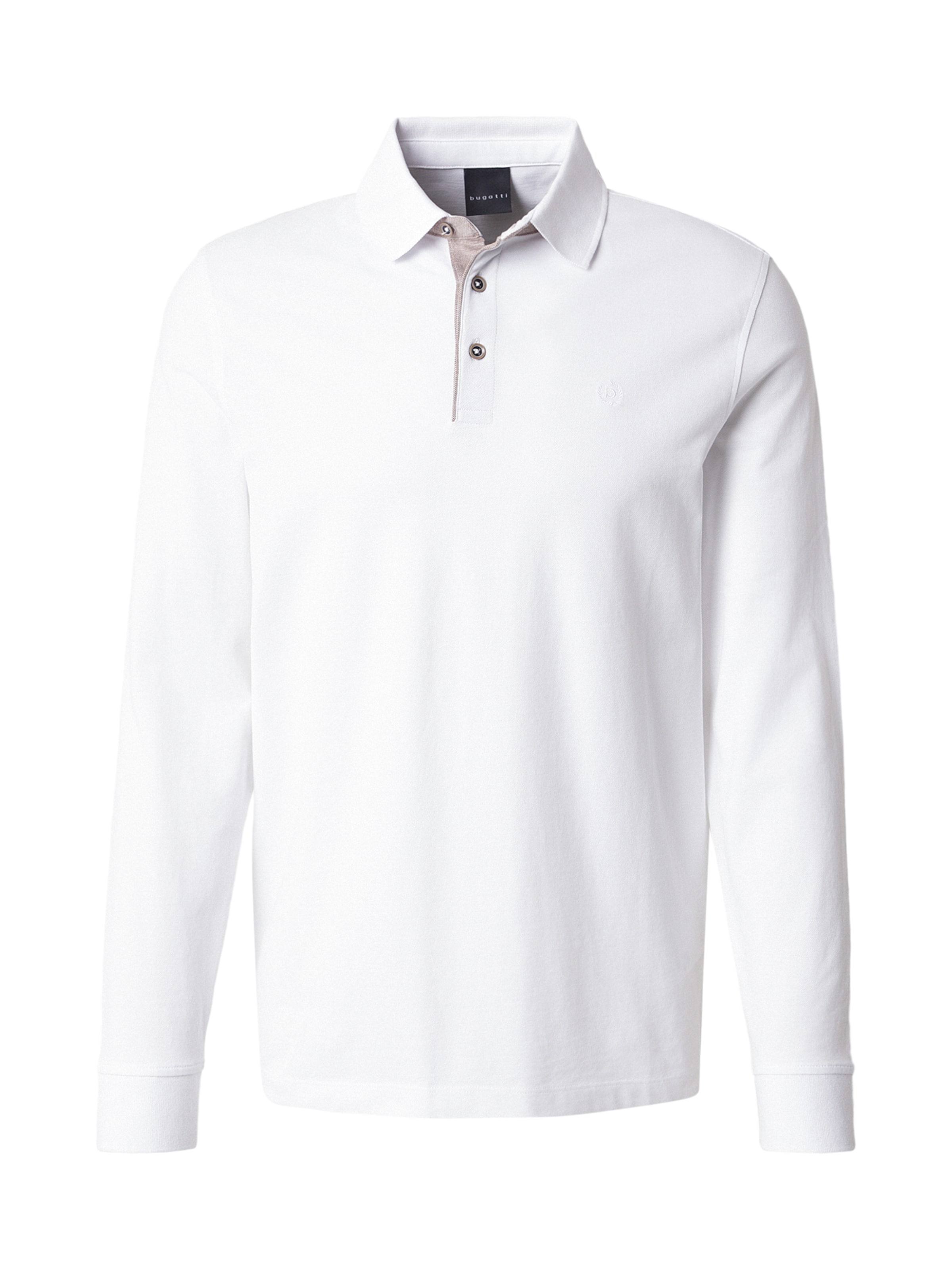 

Bugatti Футболка 'Wirk' в белом цвете