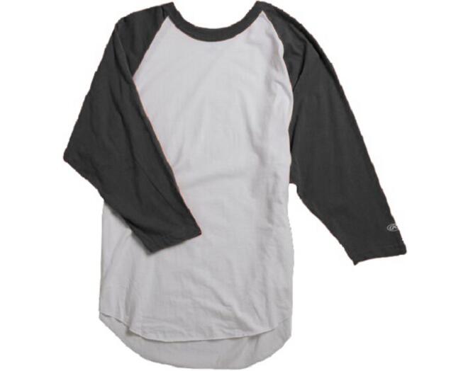 

Рубашка Rawlings MTT3000 с круглым вырезом и рукавом 3/4, размер S, черная