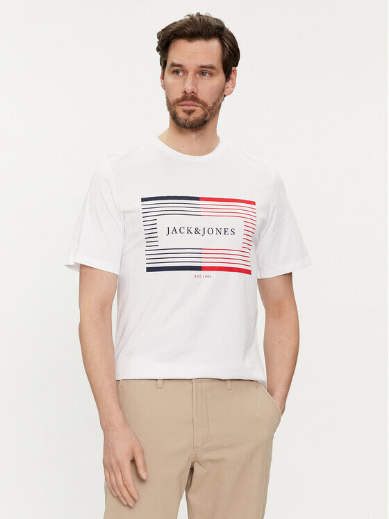 

Футболка стандартного кроя Jack&Jones, белый