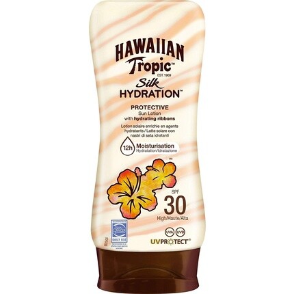 Hawaiian Tropic Защитный солнцезащитный лосьон Silk Hydration Spf 30 180 мл