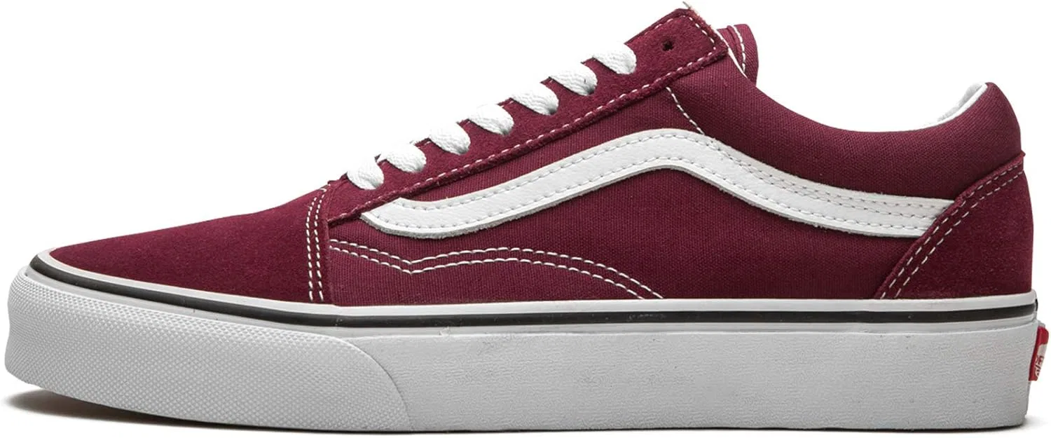 Кроссовки Vans Unisex Era 59 Low-Top Trainers, бордовые