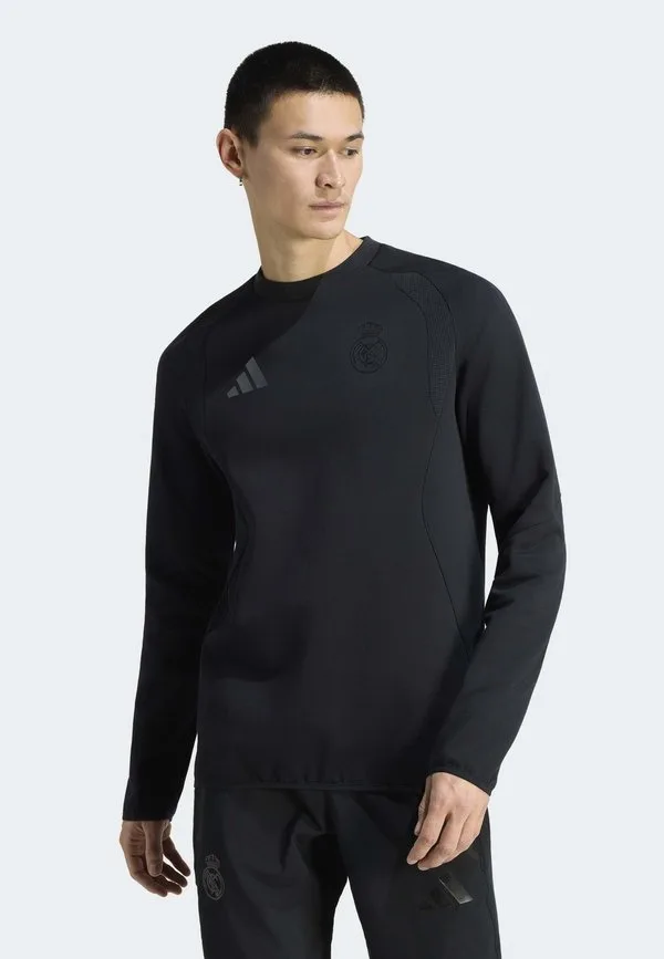 Толстовка real madrid tiro travel crew Adidas Performance, Black