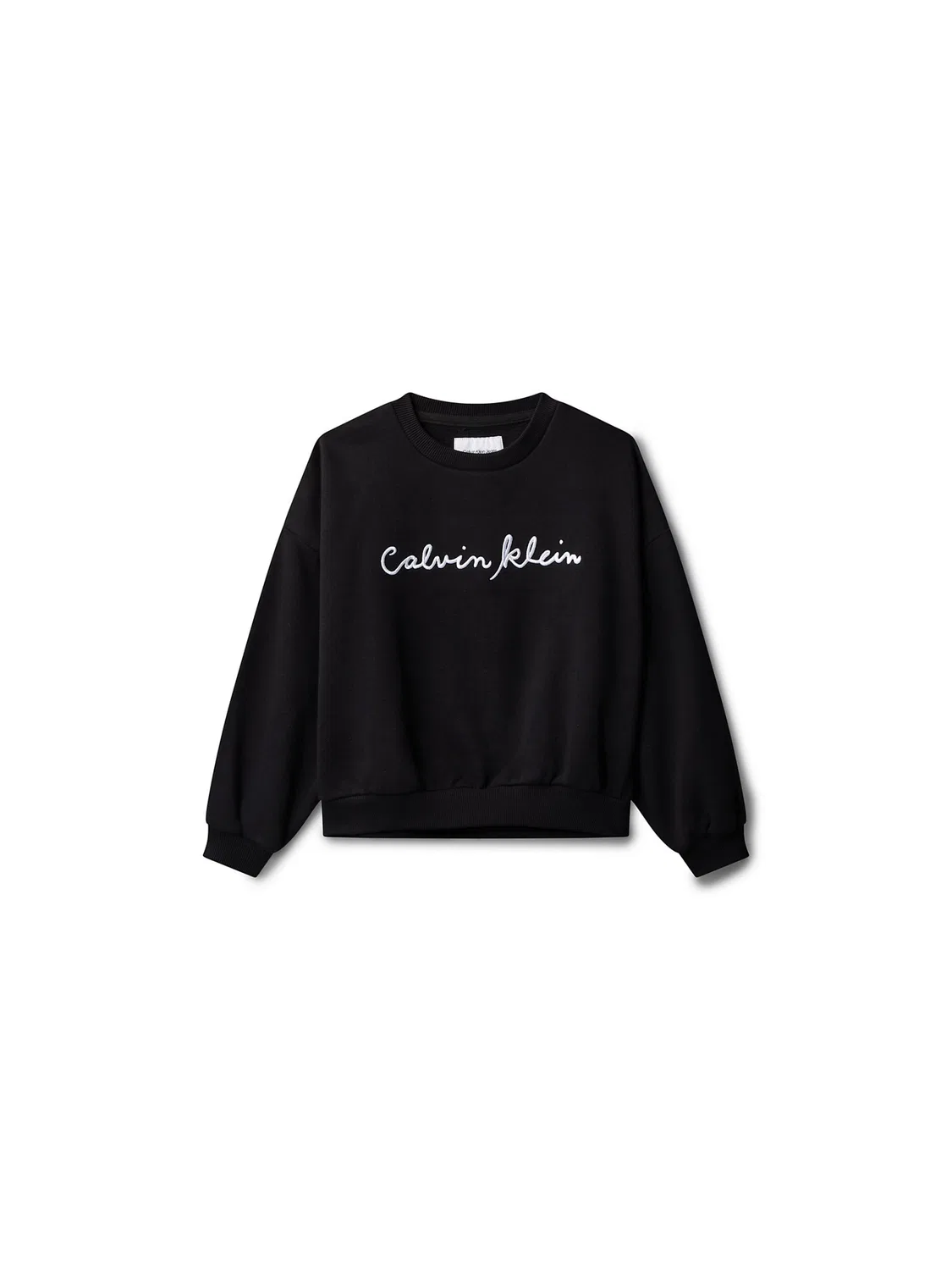 Джинсовая толстовка Calvin Klein Jeans черного цвета
