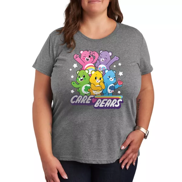 

Футболка с принтом Care Bears Licensed Character, серый