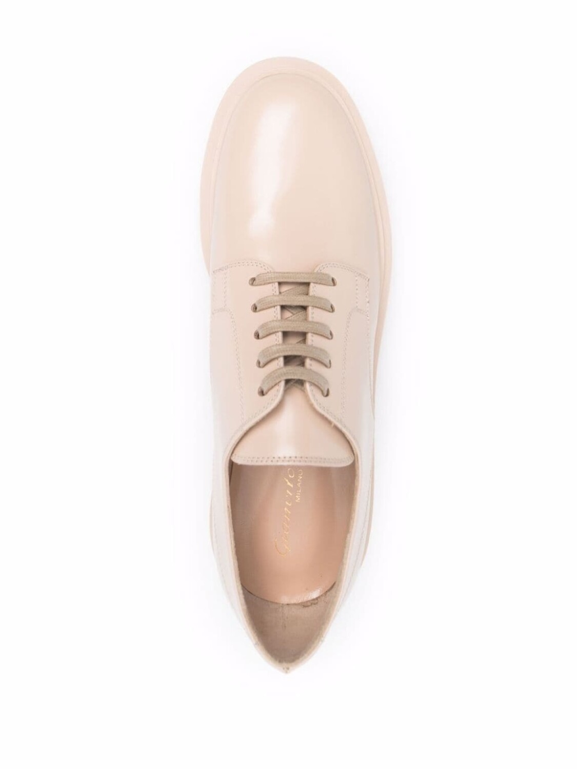 Gianvito Rossi туфли на шнуровке, нейтральный цвет — фото 4