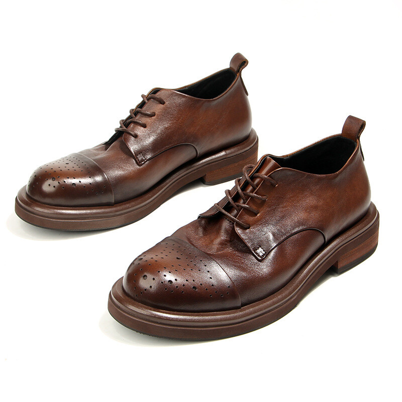 Туфли DIENGRLEY Dress Shoes Men Low-Top — фото 4