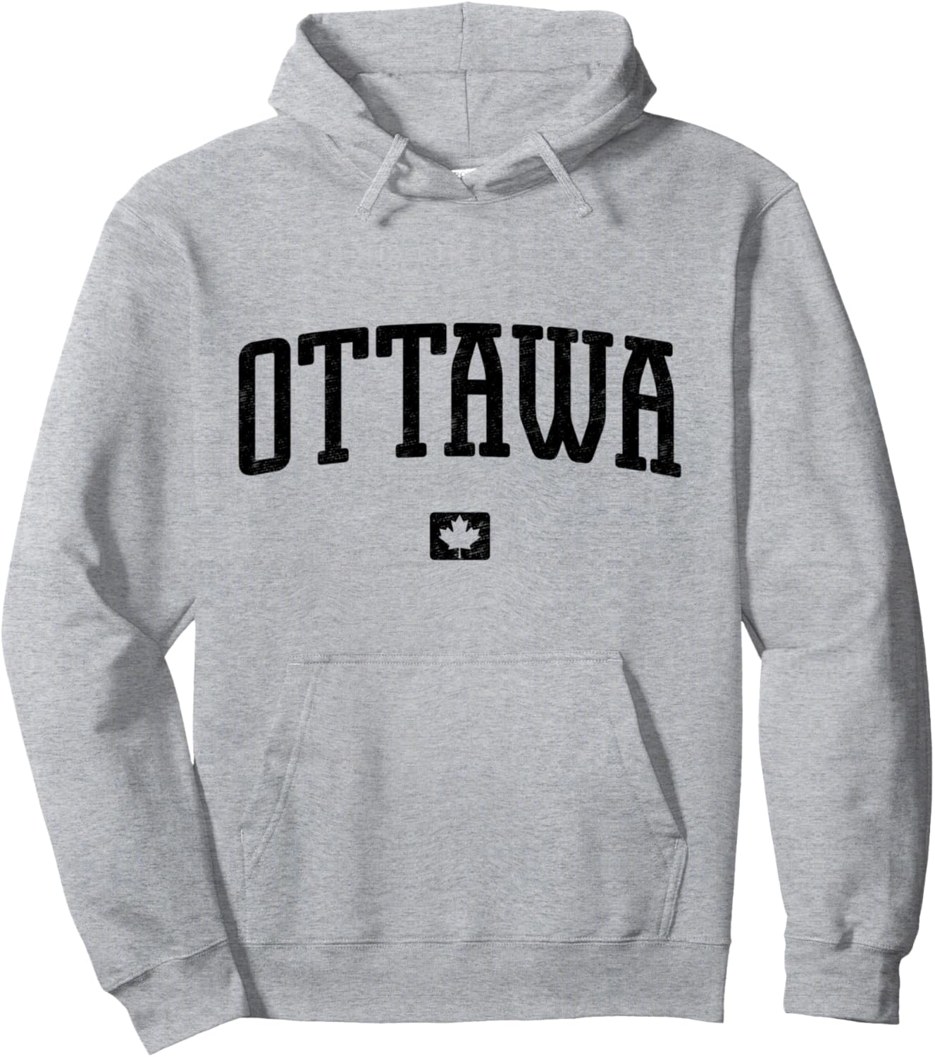 

Оттава, Канада, винтажная толстовка Ottawa Apparel Co, серый