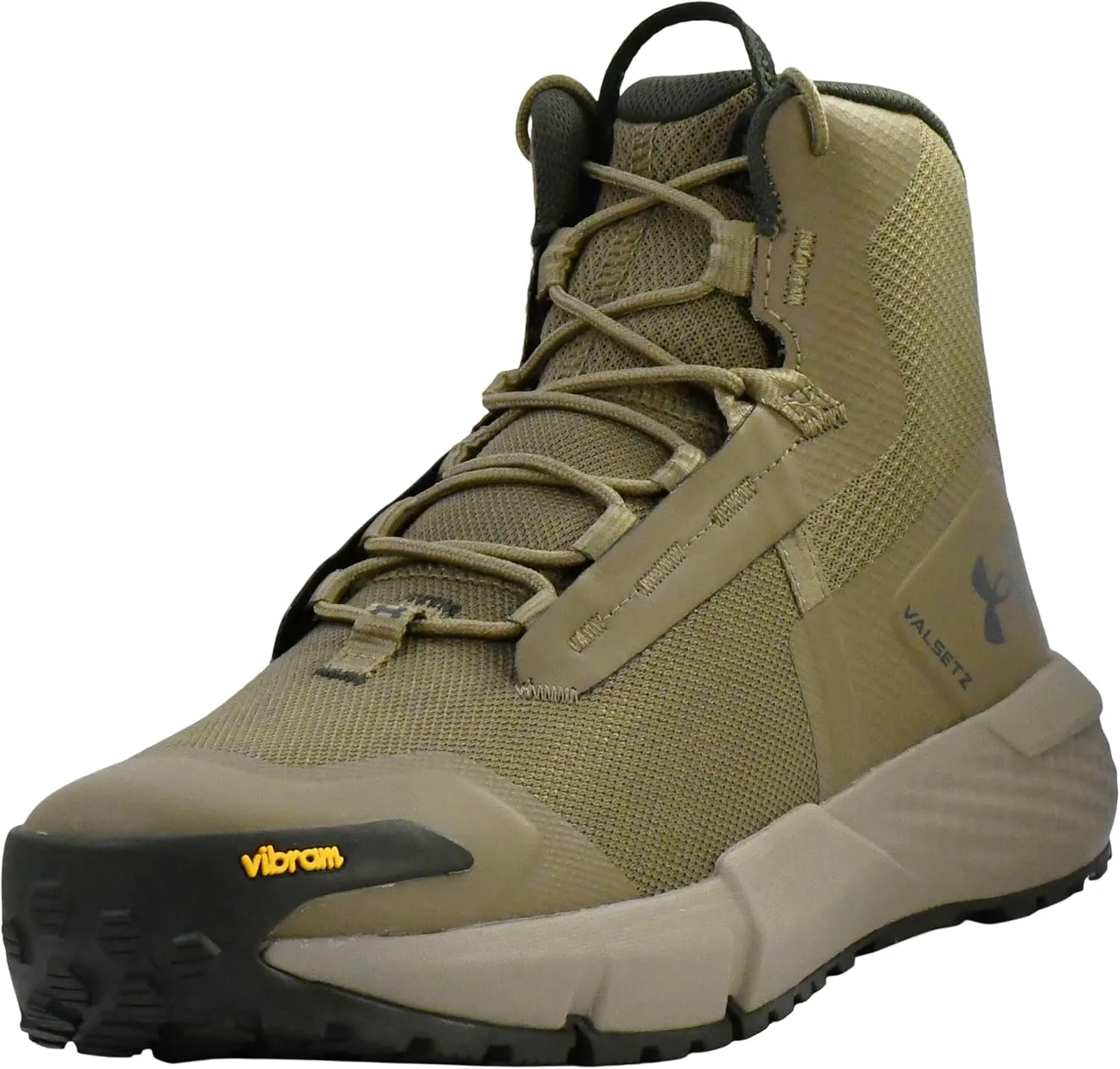 Мужские военные и тактические ботинки Under Armour Charged Valsetz Mid Name Under Armour, коричневый