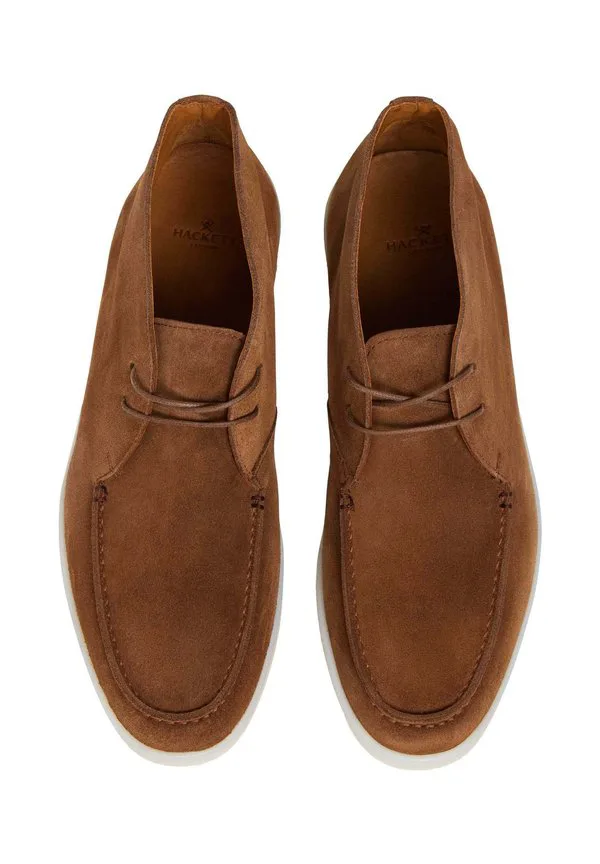 Ботинки-Чукка на шнуровке martins Hackett London, Tan/Brown — фото 3