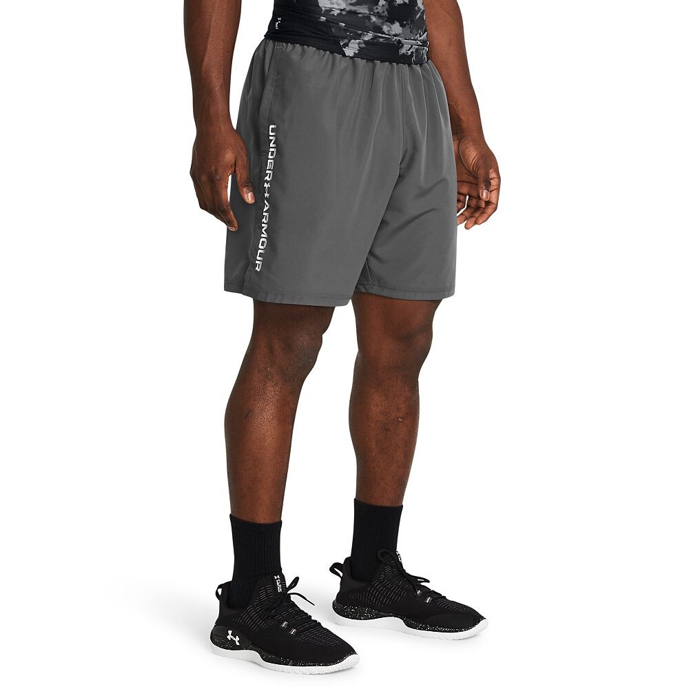 

Тканые шорты с надписью Big & Tall Under Armour, цвет Castlerock