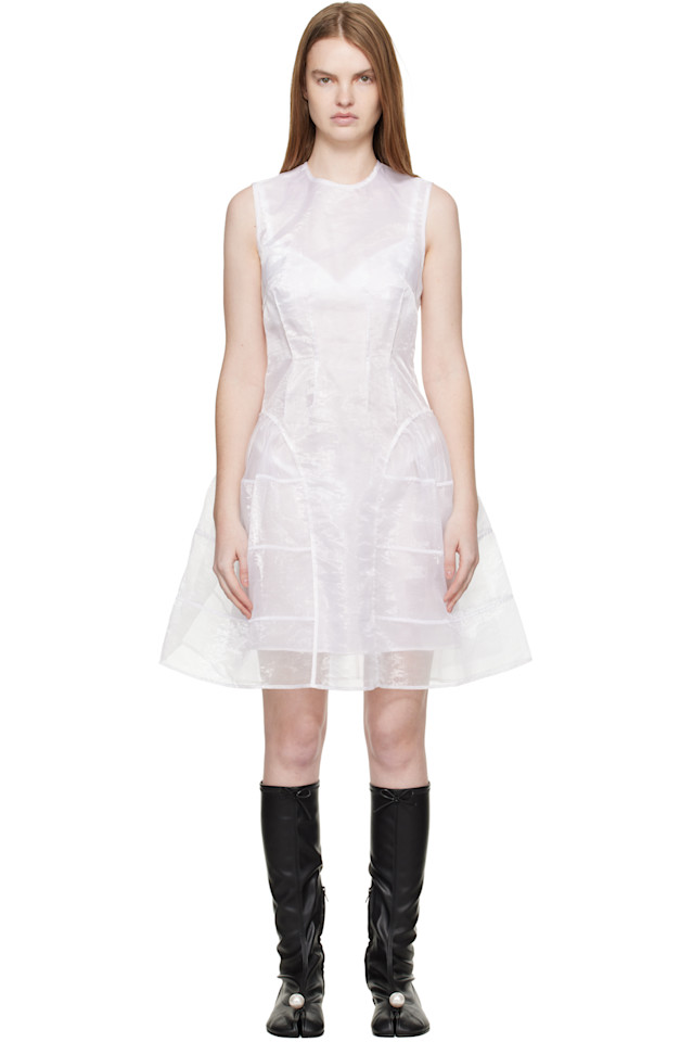 

Мини-Платье Cbclaudie Cecilie Bahnsen, белый