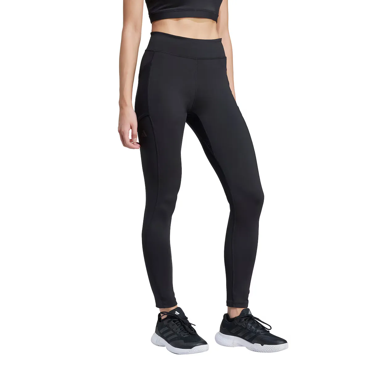 

Женские теннисные тайтсы Adidas MATCH, черный