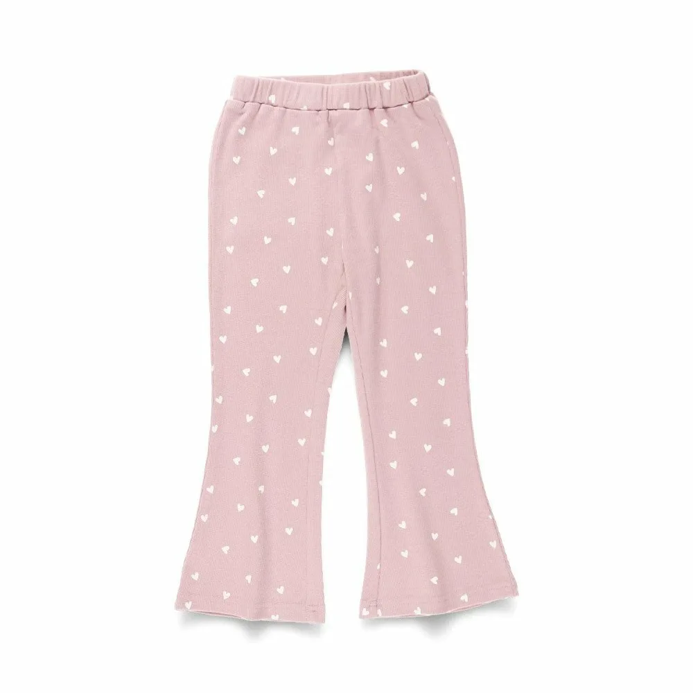 Рубчатые брюки-клеш Branshes, pink