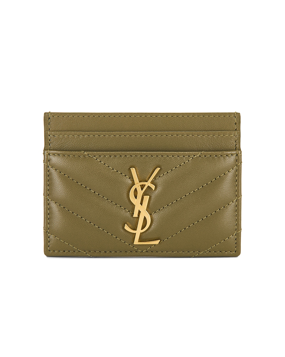 

Чехол для кредитных карт Saint Laurent, Strong Moss
