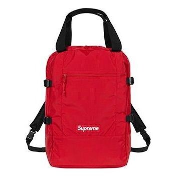 

Сумка tote backpack 'red black white' Supreme, красный