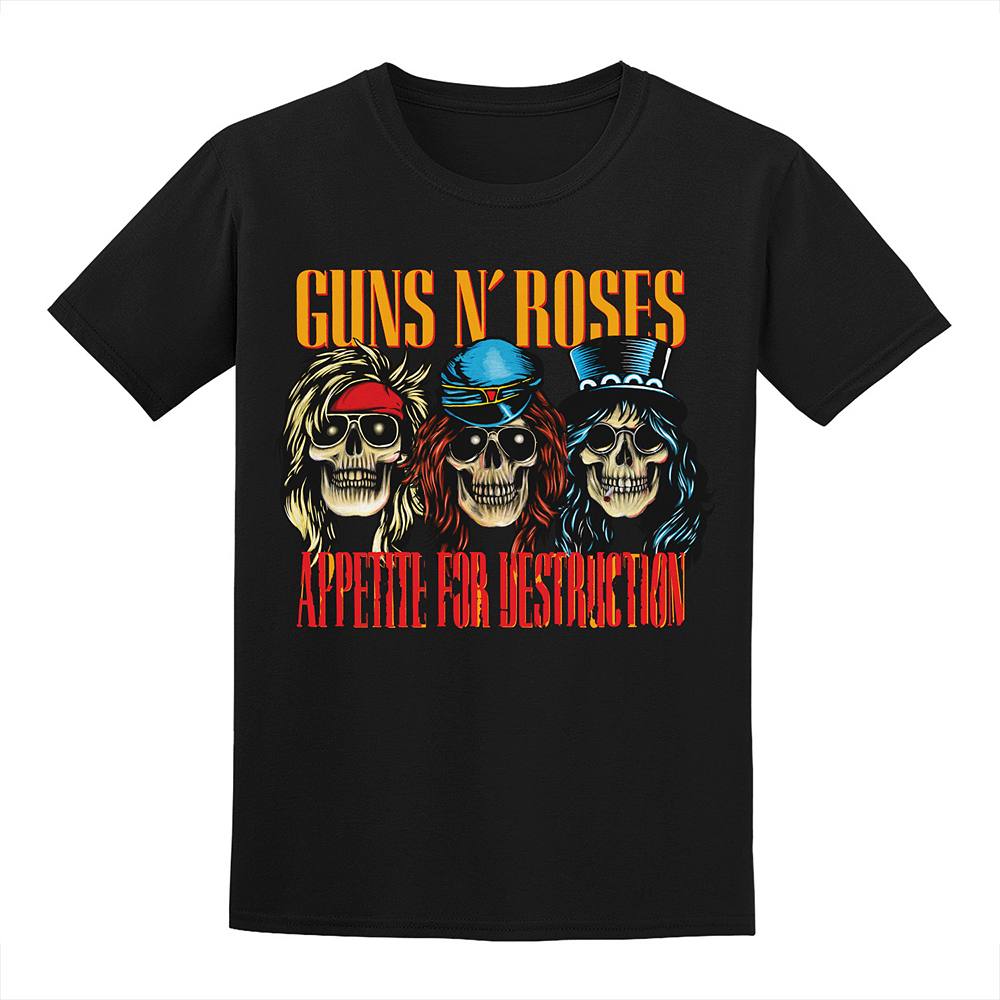 

Мужская футболка Guns N' Roses Licensed Character, черный