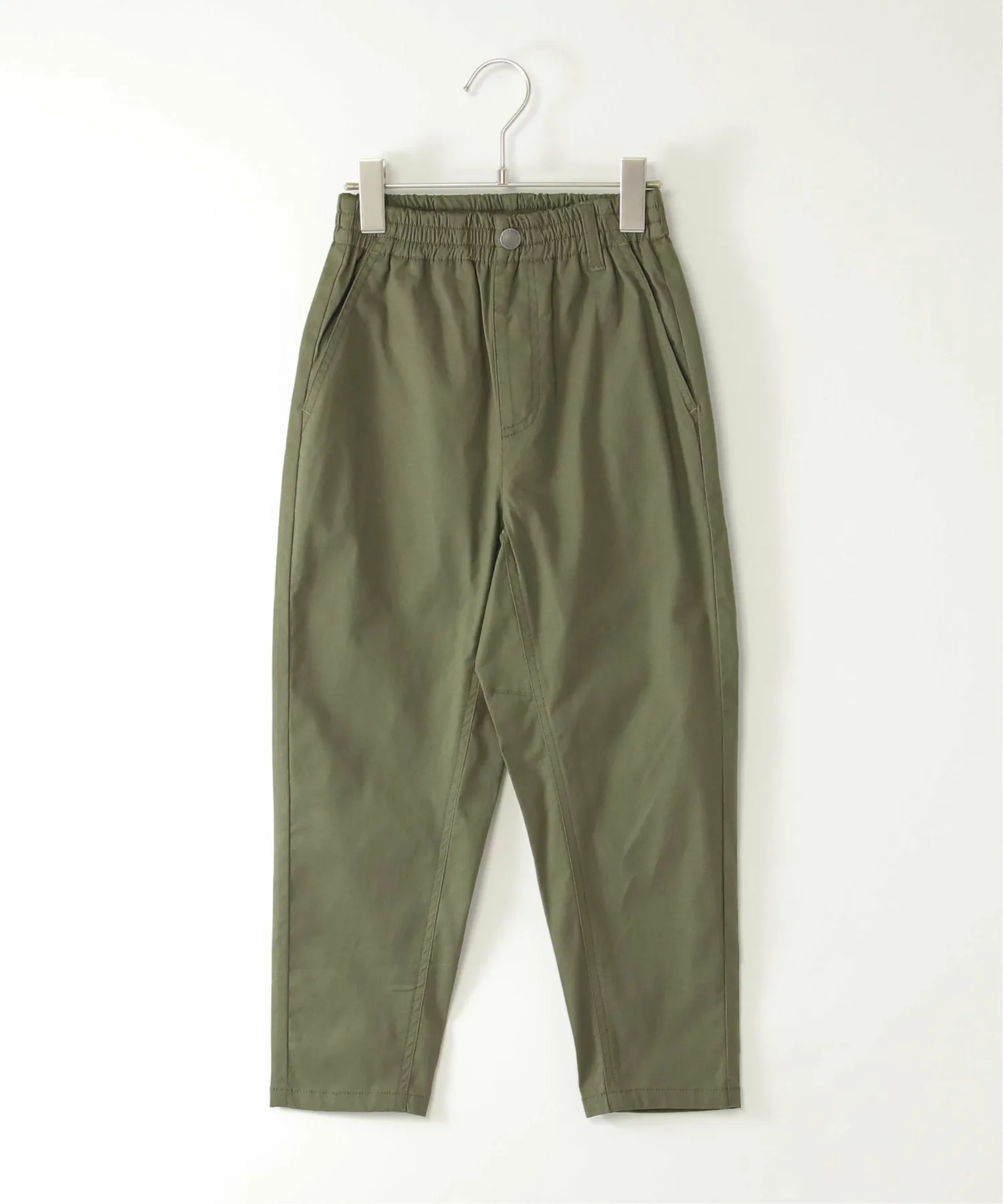 Эластичные свободные брюки зауженного кроя (120-160 см) Ikka, Dark Olive