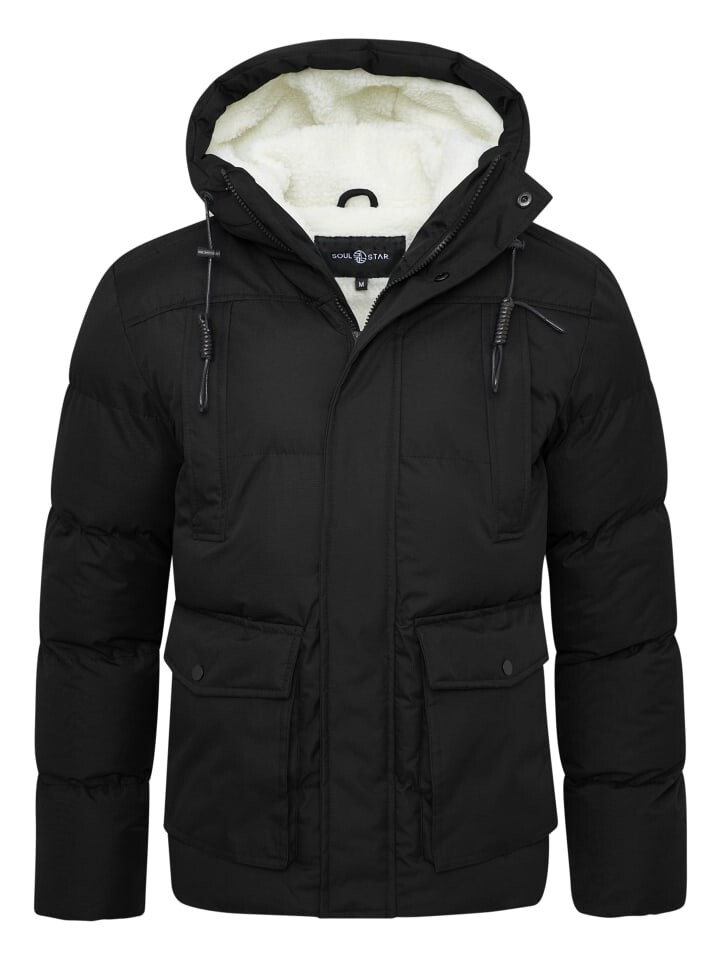 

Зимняя куртка SOUL STAR Steppjacke - S2SINTRA Steppjacke Pufferjacke, черный