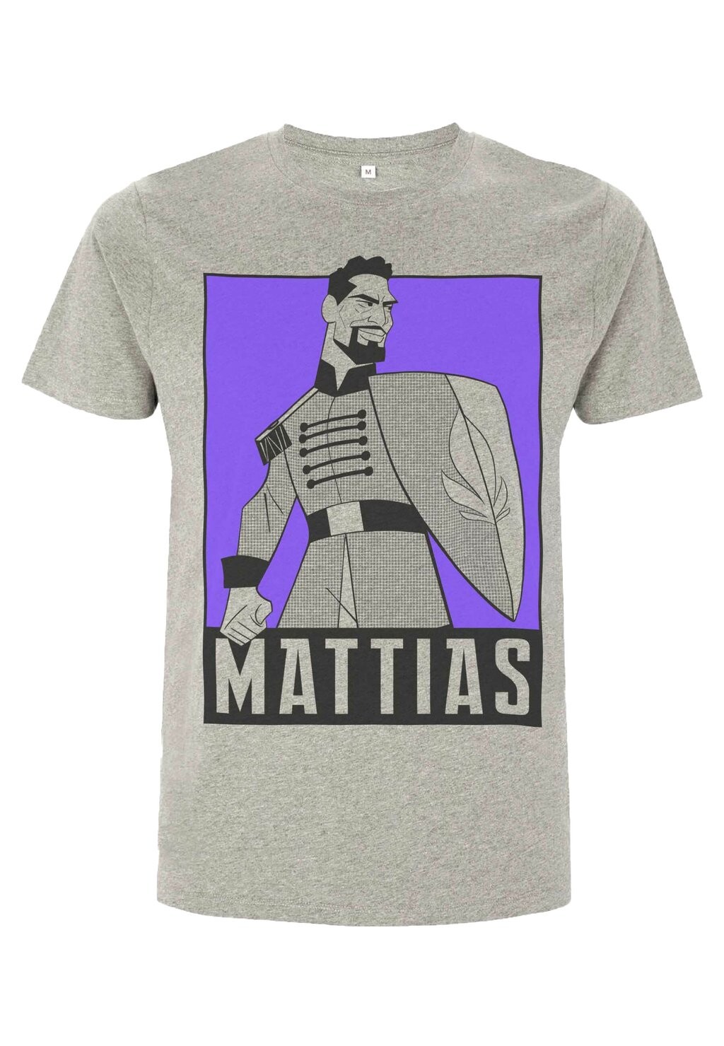 

Футболка с принтом FROZEN 2 MATTIAS HERO POSE UNISEX Henry Tiger, серый