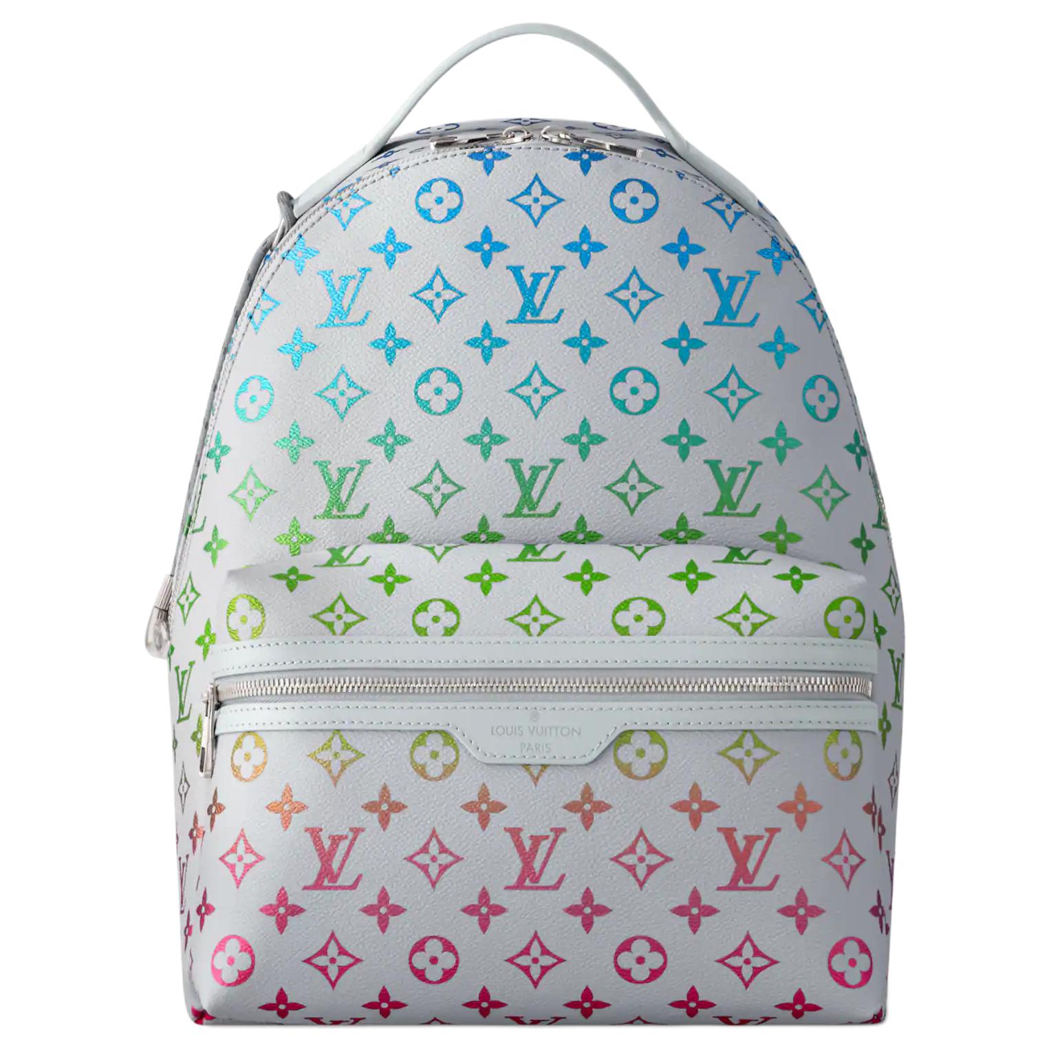 

Louis Vuitton Мужской рюкзак Discovery Monogram Canvas белого цвета