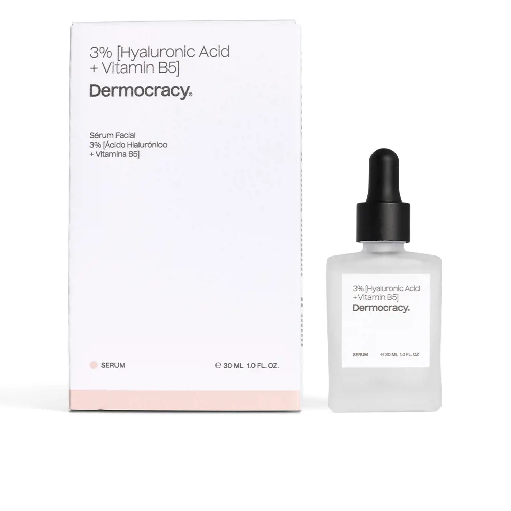 

Сыворотка для лица 3% ácido hialurónico + vitamina b5 sérum facial Dermocracy, 30 мл.