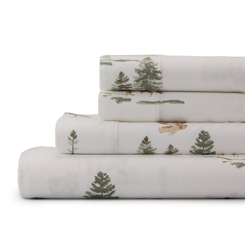 

Комплект фланелевых простыней или наволочек Cuddl Duds, цвет Painted Landscape