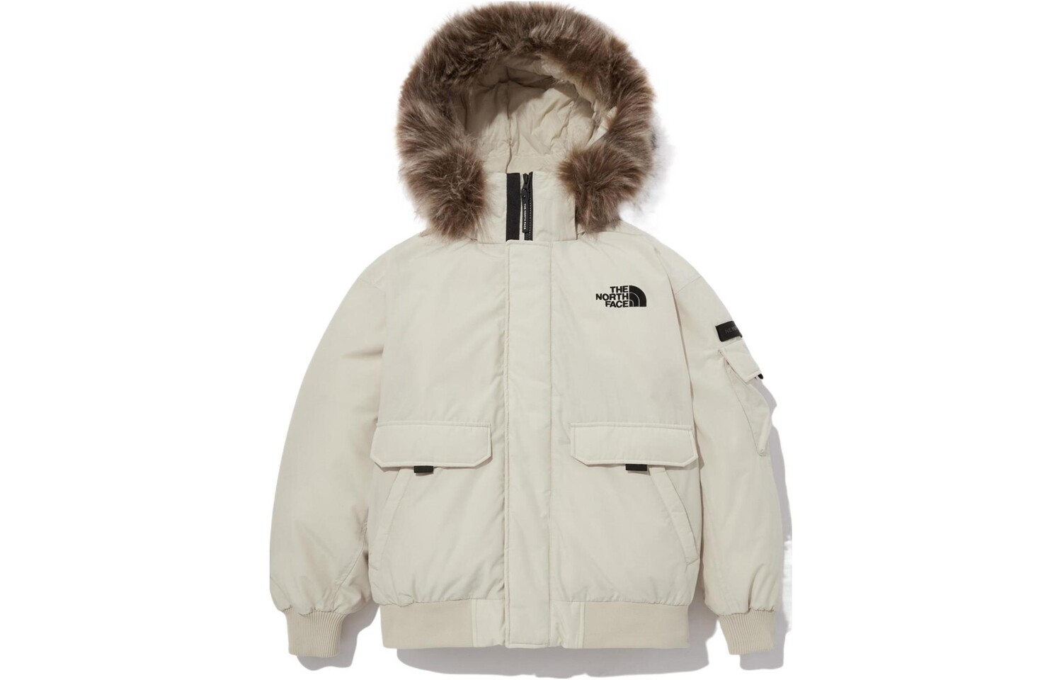 

Пуховик женский белый The North Face