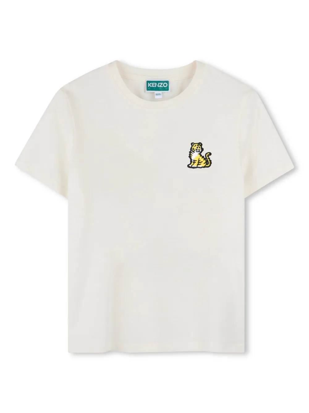 

Футболка с вышивкой Kenzo Kids, белый