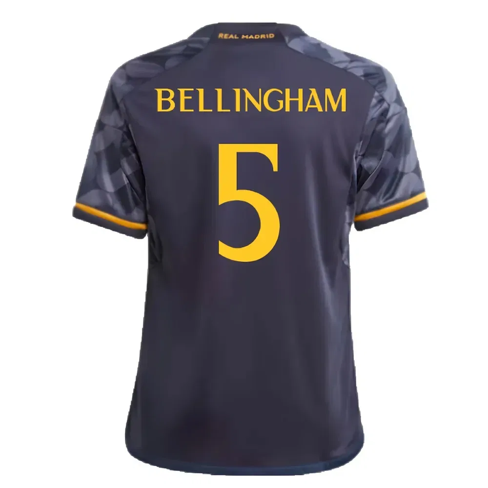 Футболка Real Madrid Bellingham 5 Adidas, темно-синий — фото 2