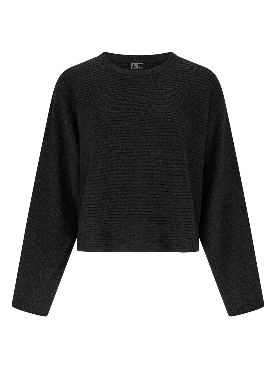 

Тонкий вязаный свитер CASH-MERE.CH Sweater, антрацит