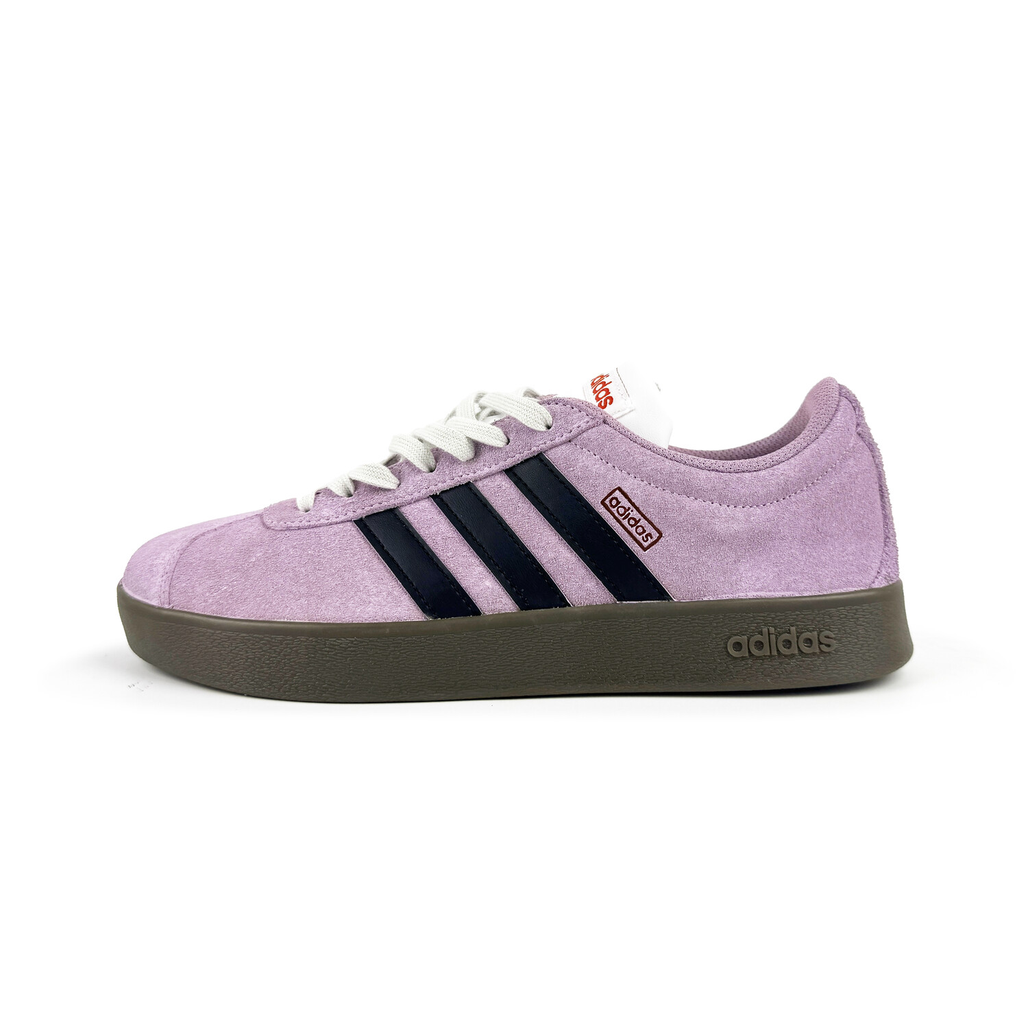 

Кроссовки adidas Vl Court Skateboarding Shoes Unisex Low-top Black/pink, черный/розовый