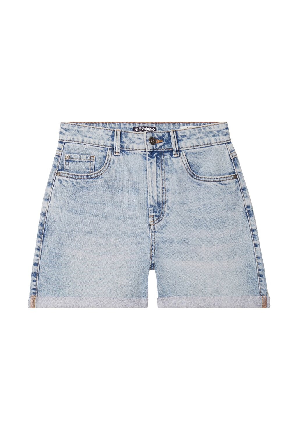 

Джинсовые шорты VERANTWORTLICHE MOM BONOBO Jeans, светло-голубой