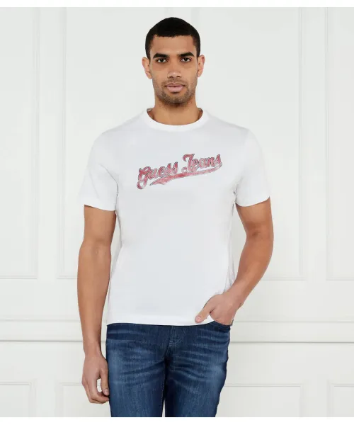 

Футболка 1981 года Regular fit Guess Jeans, белый