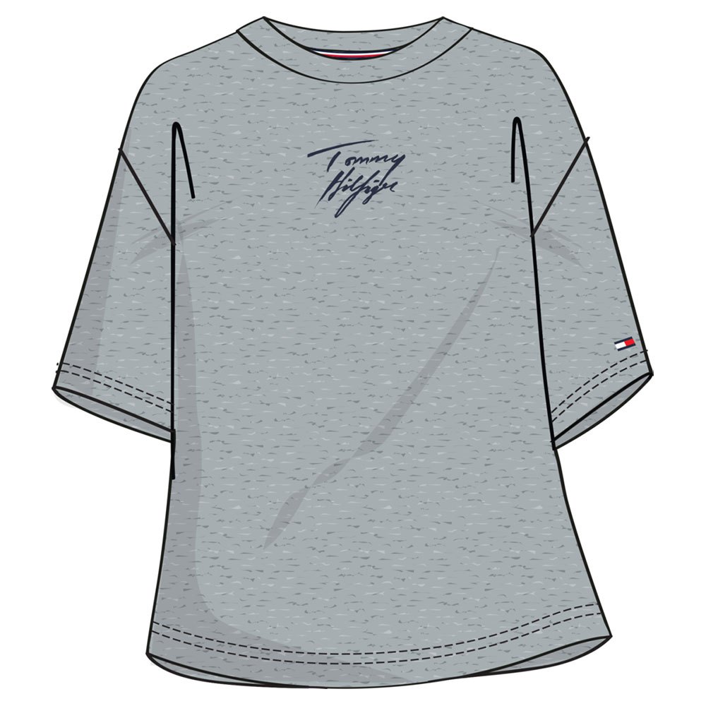 

Базовый слой Tommy Hilfiger Logo Crew Neck, серый