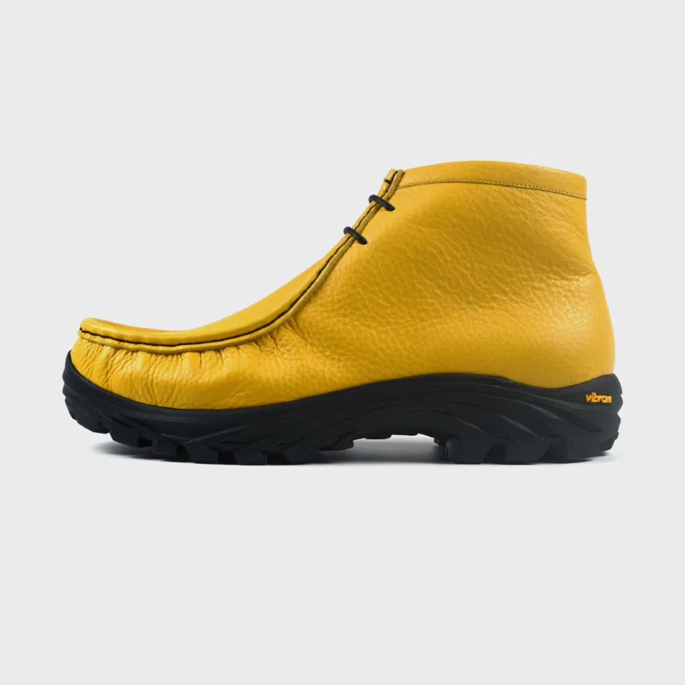 Мужские кожаные ботинки-полусапожки Yowe Uron Yellow