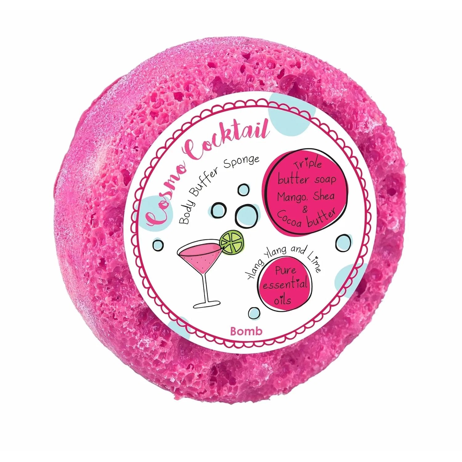Мыло-мочалка Cosmo Cocktail от Bomb Cosmetics Bomb Cosmetics