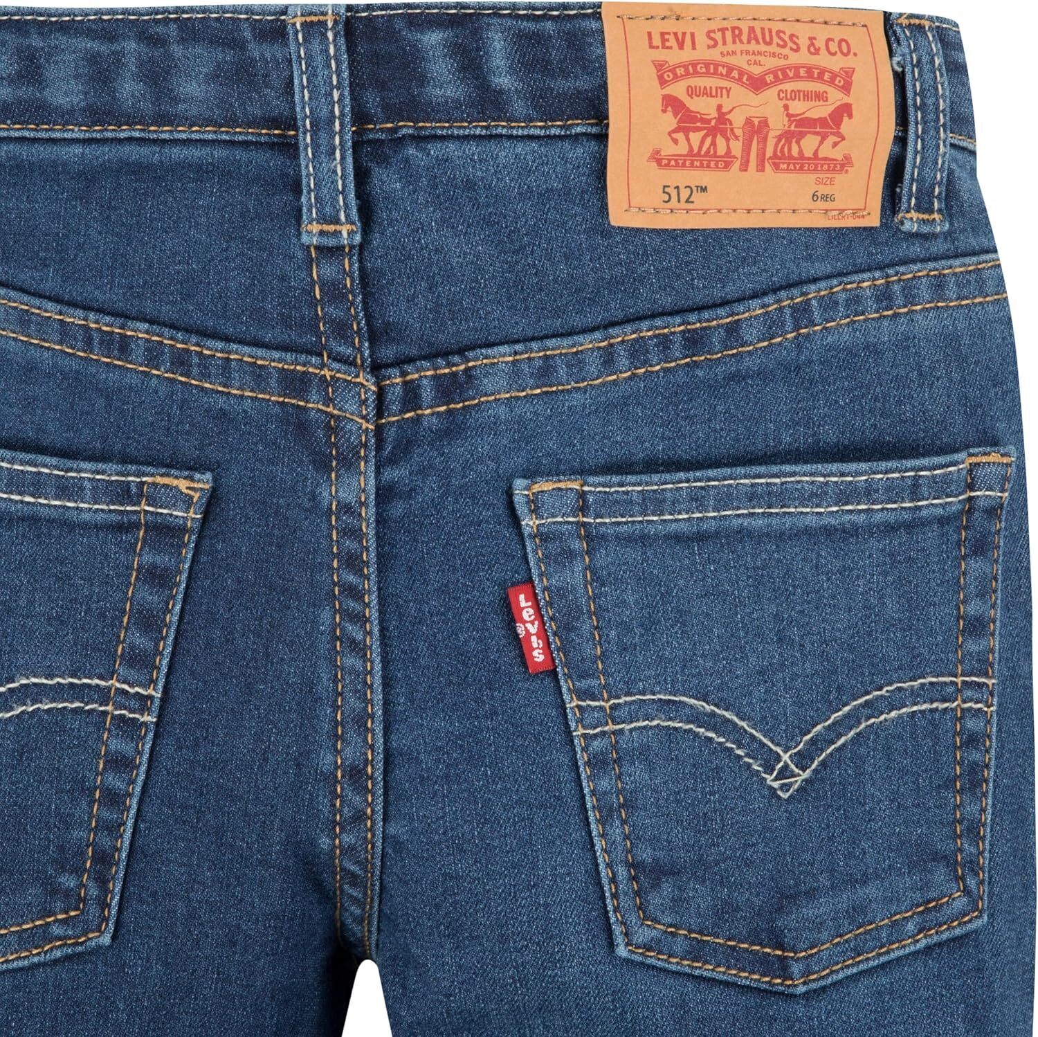 Джинсы Levi's Boys 512 Skinny Taper Fit Performance, Melbourne — фото 4