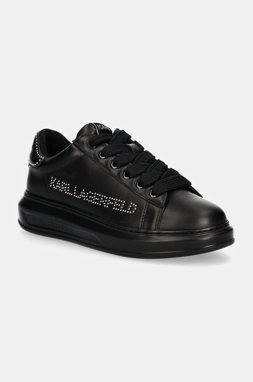 

Karl Lagerfeld KAPRI MENS кожаные кроссовки, черный