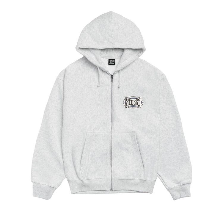 

Худи Stussy Champion Oval Zip Hoodie 'Ash Heather'