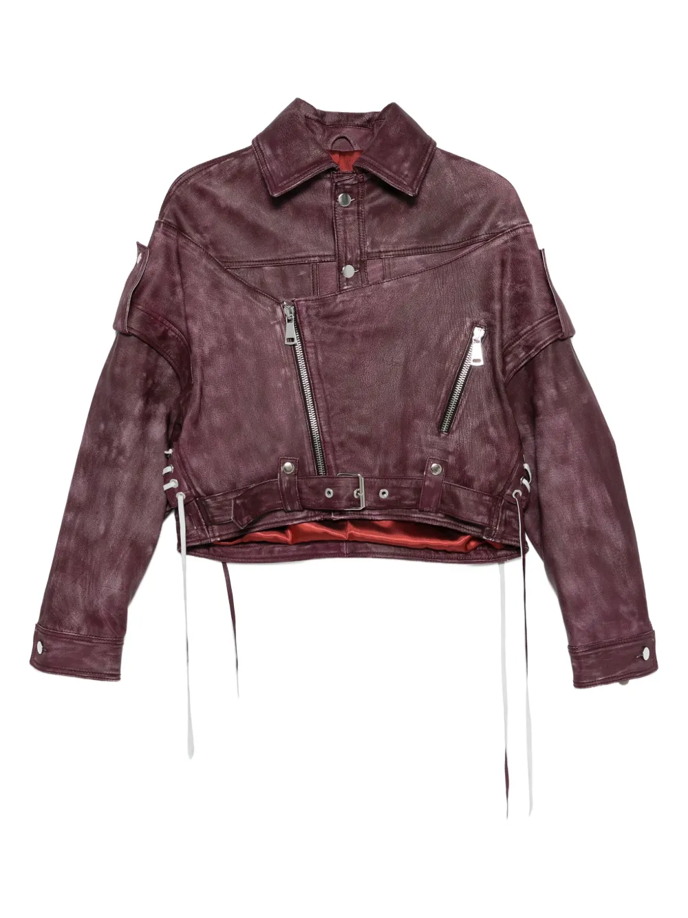 

Куртка со шнуровкой Manokhi, красный