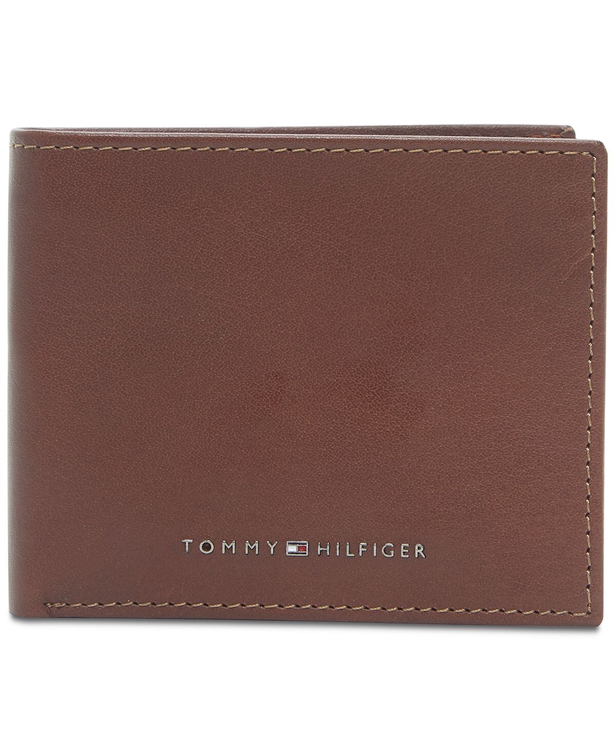 

Мужской кожаный кошелек двойного сложения с RFID-меткой Walt Tommy Hilfiger