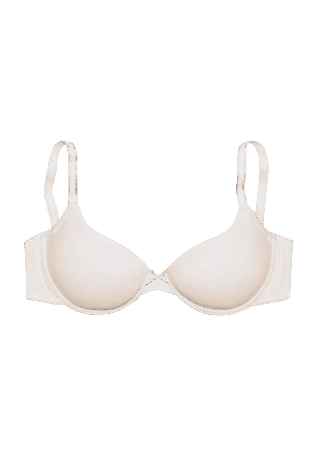 

Бесшовный дышащий бюстгальтер-футболка для женщин Perfect Basics LASCANA, цвет Cream