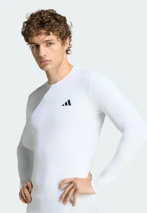 Футболка с длинным рукавом Adidas Performance Primelift Essentials Workout Long Sleeves, белый — фото 3