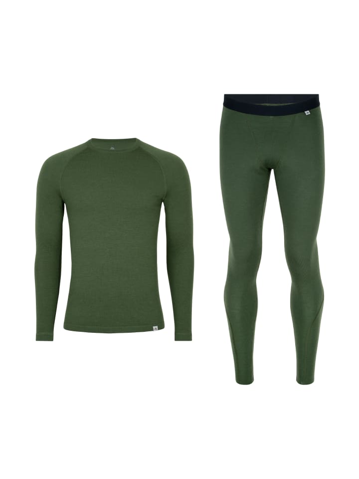 

DANISH ENDURANCE Термобелье Merino Baselayer зеленого цвета