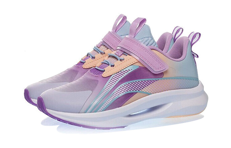 Детские кроссовки GS Low-top Light Vine Purple/cream Orange Camouflage Lining Young — фото 3