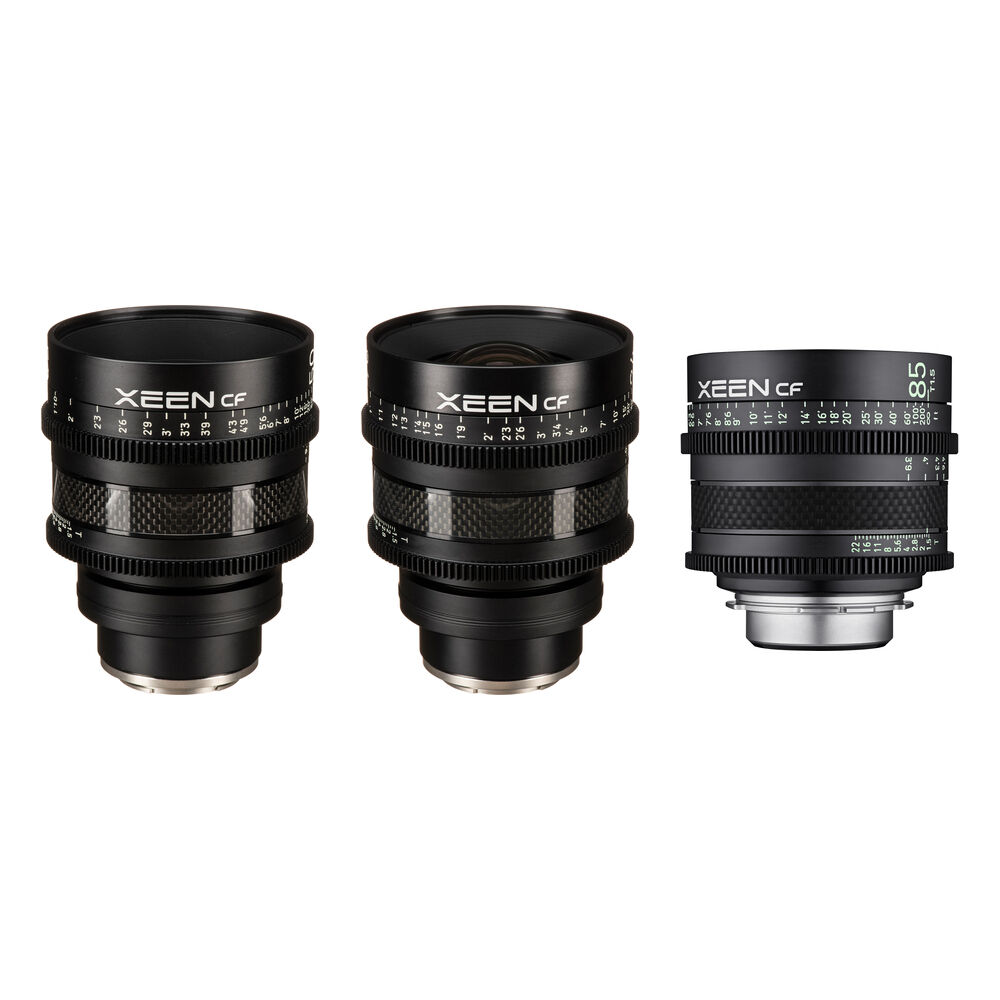 

Комплект Rokinon XEEN CF Cine из 3 объективов (крепление Sony E)